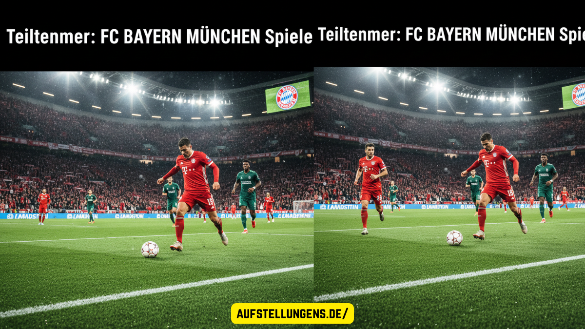 Teilnehmer: FC Bayern München Spiele – Alles zum Spielplan, Ergebnissen und Live-Updates 2025/26