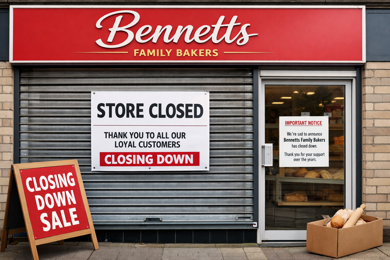 Bennetts Family Bakers Closure Explained: Causes, Impact, and What’s Next