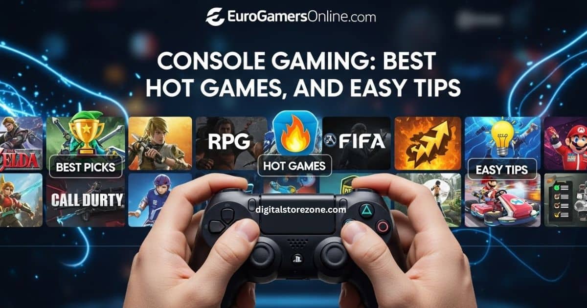 Title: EuroGamersOnline Consoles Gaming Surges as US Players Shift